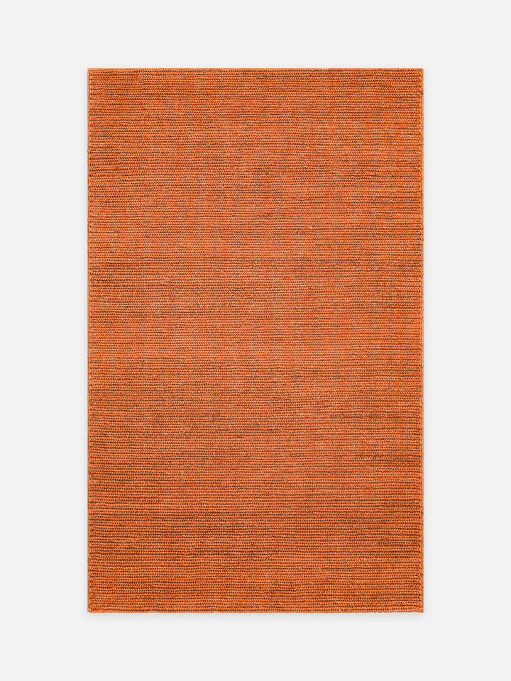 Baccarat Neo Jüt %100 Naturel Oturma Odası Koridor Mutfak Balkon El Dokuma Hasır Halı BCN RUST - Carpetdocia - kusbakisi
