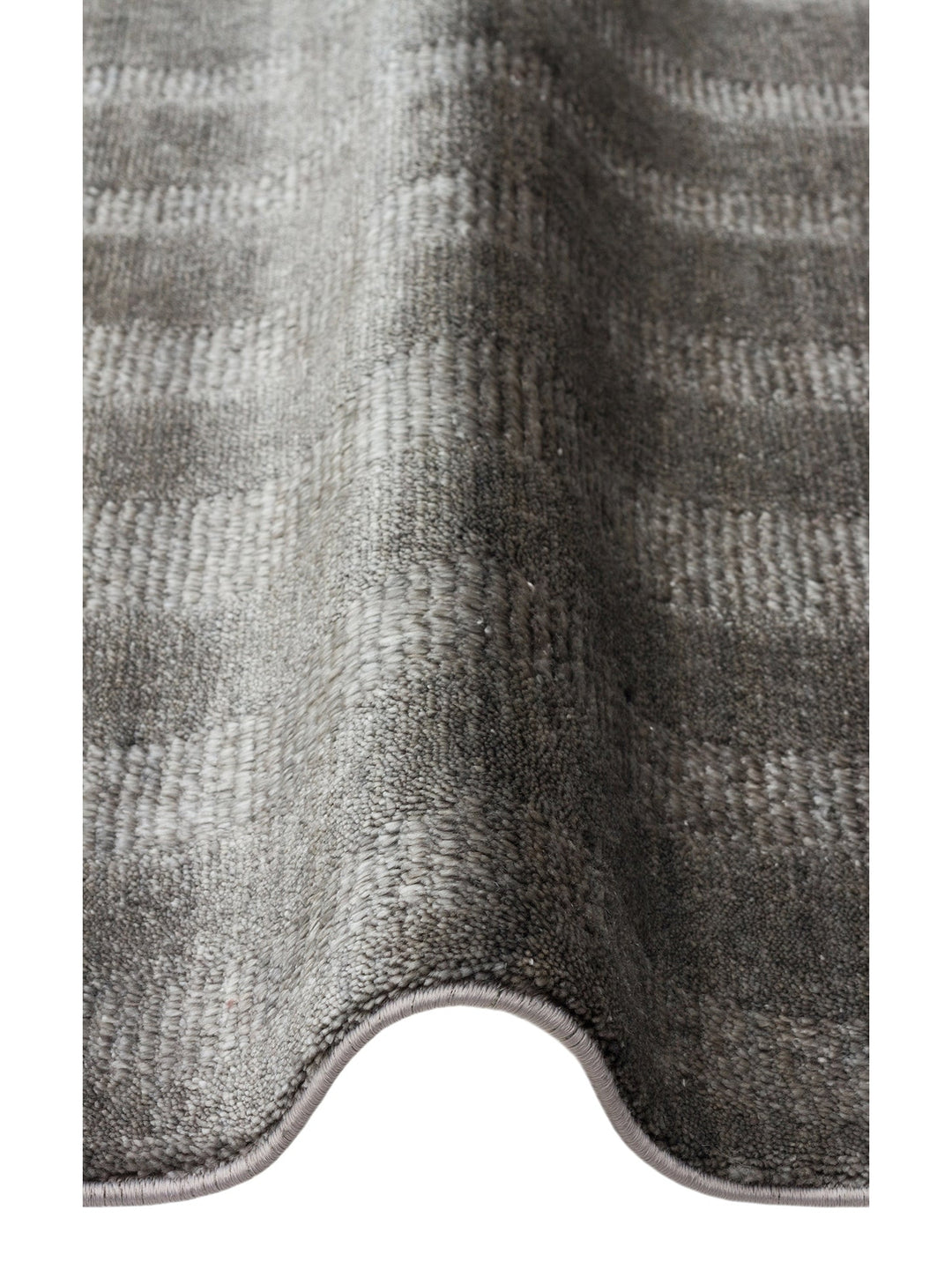 Brasilia Handcrafted Modern Simple Elegant TENCEL™ Special Black Loom Carpet 01 ANTHRACITE