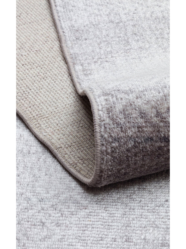 Çırağan 100% Natural Special Shimmer Handmade Specially Woven TENCEL™ Uşak Carpet 08GREY