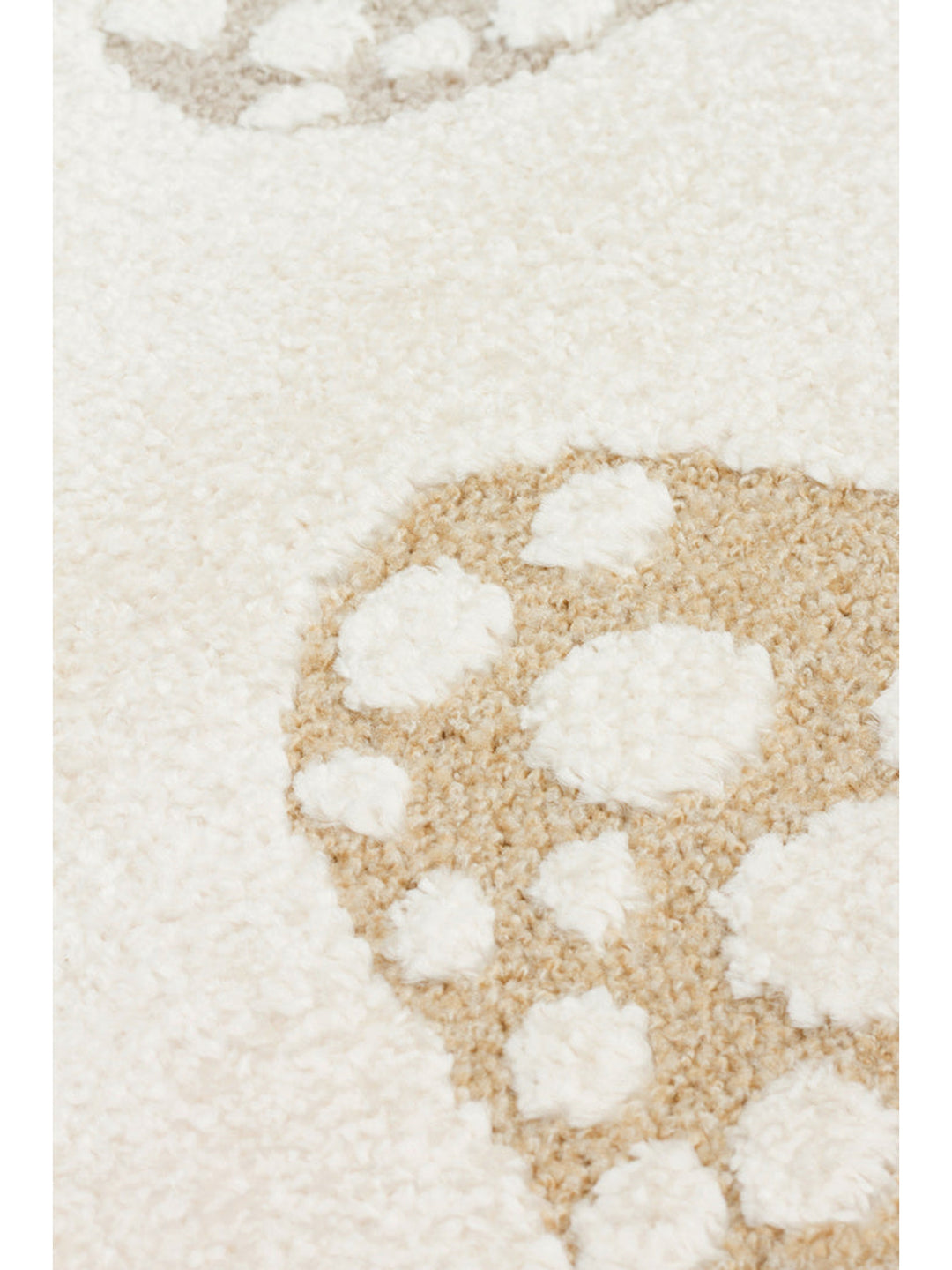 Carpetdocia Kids Pastel Renkli Hav ve Toz Vermeyen Çocuk Halısı 03 CREAM MULTY - Carpetdocia