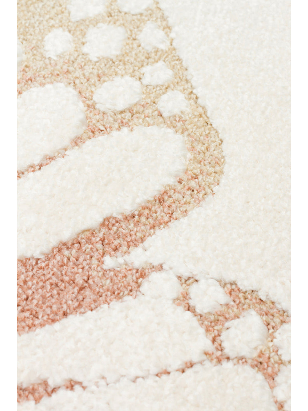 Carpetdocia Kids Pastel Renkli Hav ve Toz Vermeyen Çocuk Halısı 03 CREAM MULTY - Carpetdocia