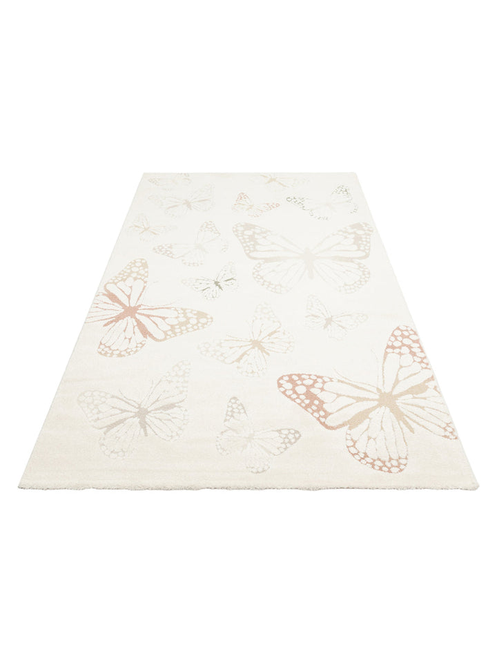 Carpetdocia Kids Pastel Renkli Hav ve Toz Vermeyen Çocuk Halısı 03 CREAM MULTY - Carpetdocia