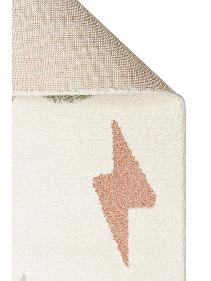 Carpetdocia Kids Pastel Renkli Hav ve Toz Vermeyen Çocuk Halısı 06 CREAM MULTY - Carpetdocia