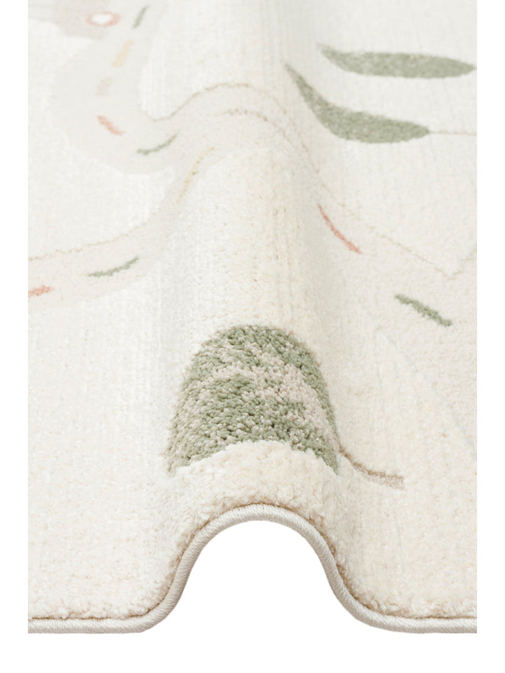 Carpetdocia Kids Pastel Renkli Hav ve Toz Vermeyen Çocuk Halısı 07 CREAM MULTY - Carpetdocia