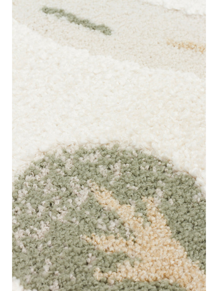 Carpetdocia Kids Pastel Renkli Hav ve Toz Vermeyen Çocuk Halısı 07 CREAM MULTY - Carpetdocia