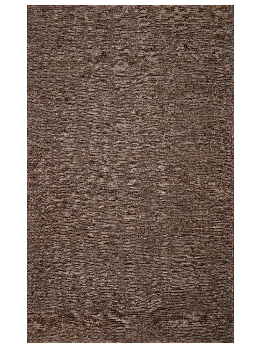 Coffee %100 Naturel Kendir Oturma Odası Salon Koridor Antre Yatak Odası Örgü Halı PLAIN BROWN - Carpetdocia