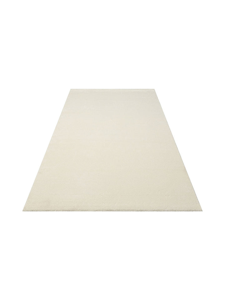Lamma Serisi Sade Desenli Oturma Odası Salon Koridor Antre Yatak Odası Modern Halı PLAIN WHITE - Carpetdocia