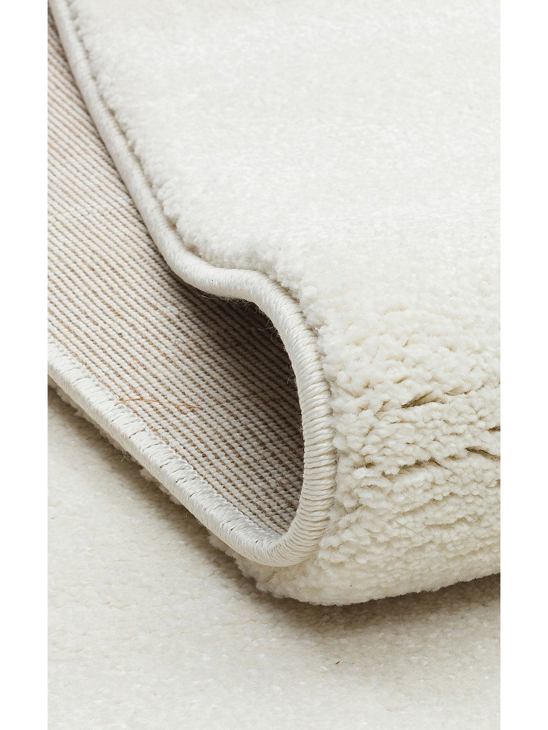 Lamma Serisi Sade Desenli Oturma Odası Salon Koridor Antre Yatak Odası Modern Halı PLAIN WHITE - Carpetdocia