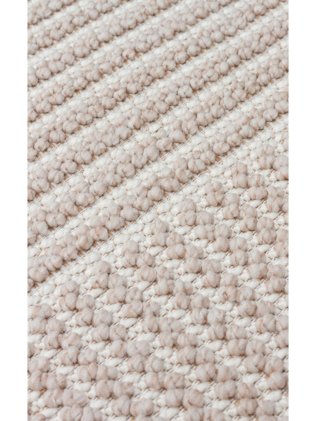 Mali Yumuşak Tuşeli Örgü Dokuma Oturma Odası Koridor Antre Yatak Odası Modern Halı 12 BEIGE WHITE - Carpetdocia