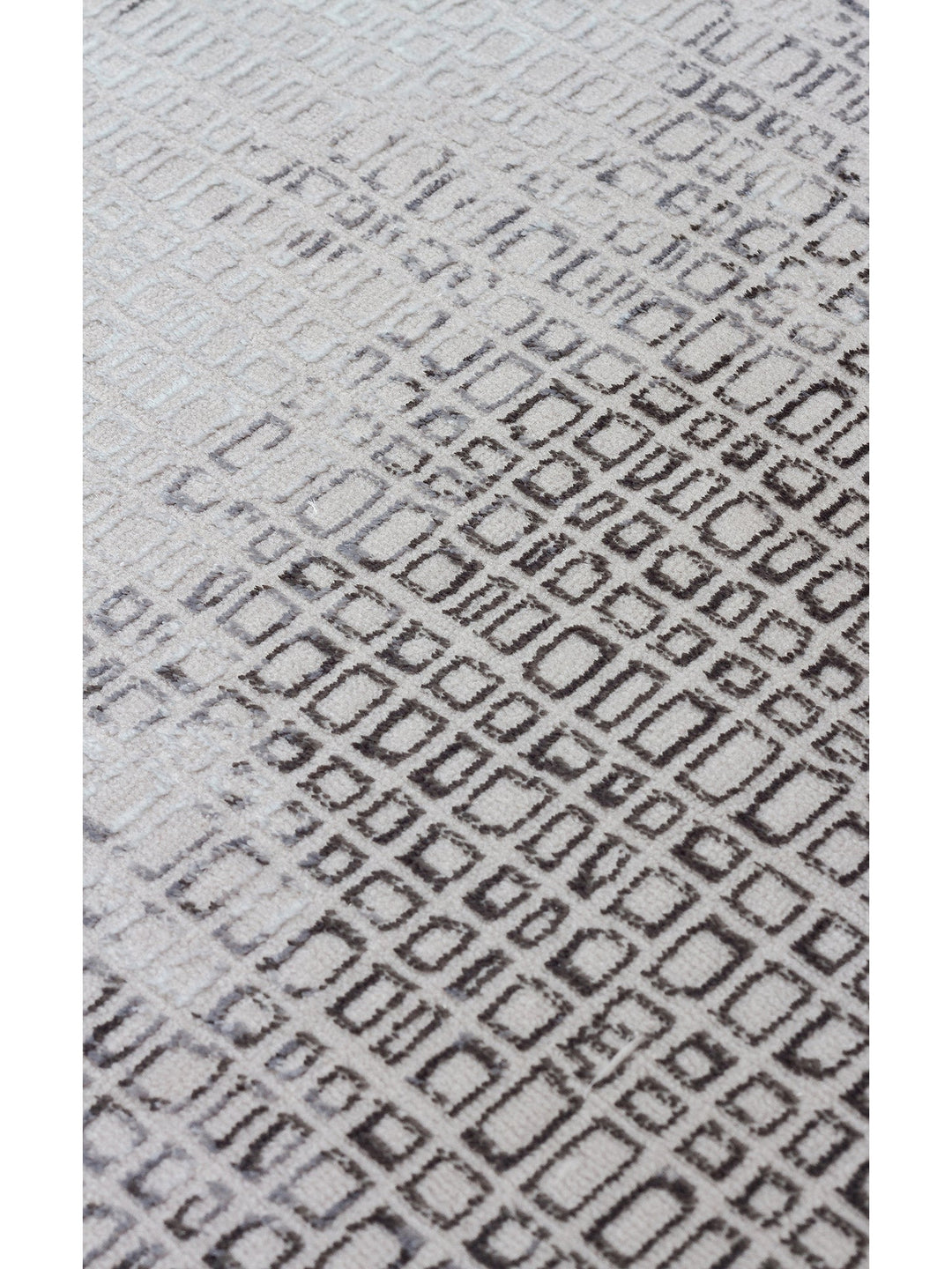 Smooth Yıkanabilir Kaymaz Parlak Oturma Odası Salon Koridor İnce Dokuma Modern Halı 108 D.GREY - Carpetdocia