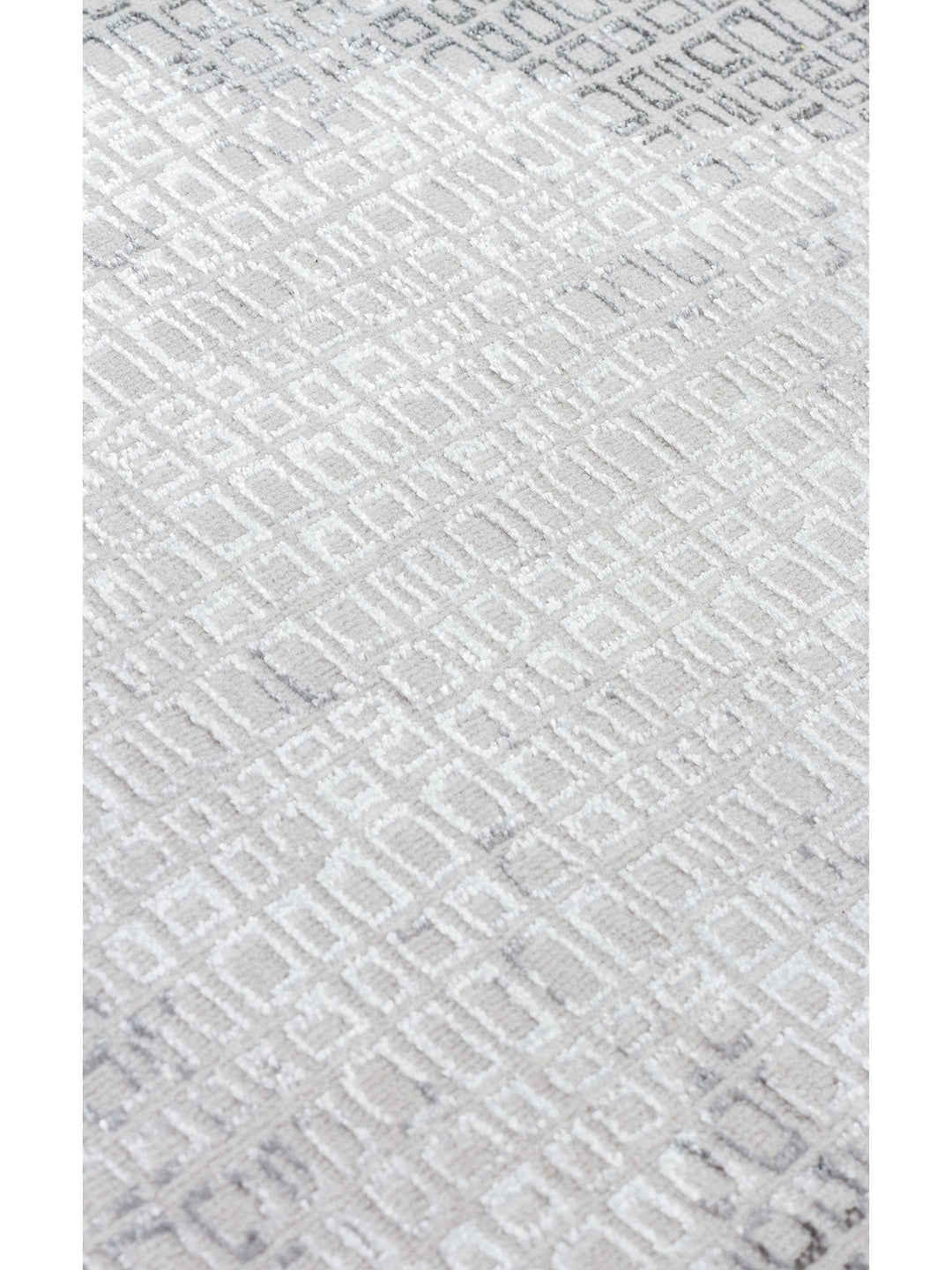 Smooth Yıkanabilir Kaymaz Parlak Oturma Odası Salon Koridor İnce Dokuma Modern Halı 108 D.GREY - Carpetdocia