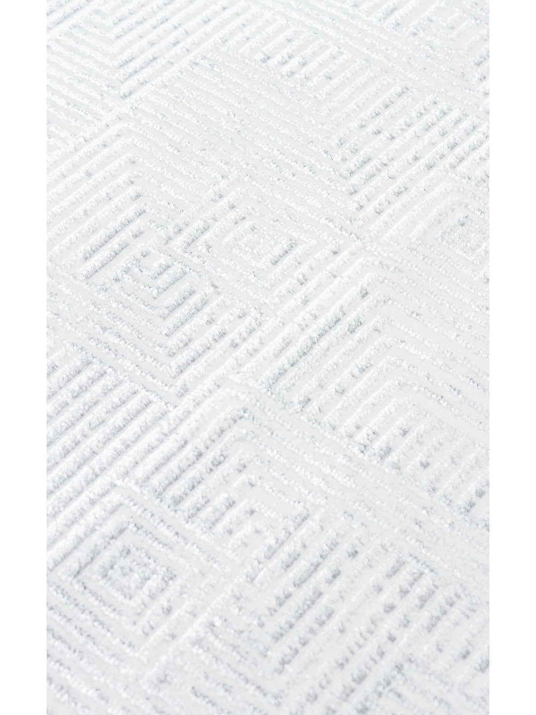 Smooth Yıkanabilir Kaymaz Parlak Oturma Odası Salon Koridor İnce Dokuma Modern Halı 109 CREAM GREY - Carpetdocia