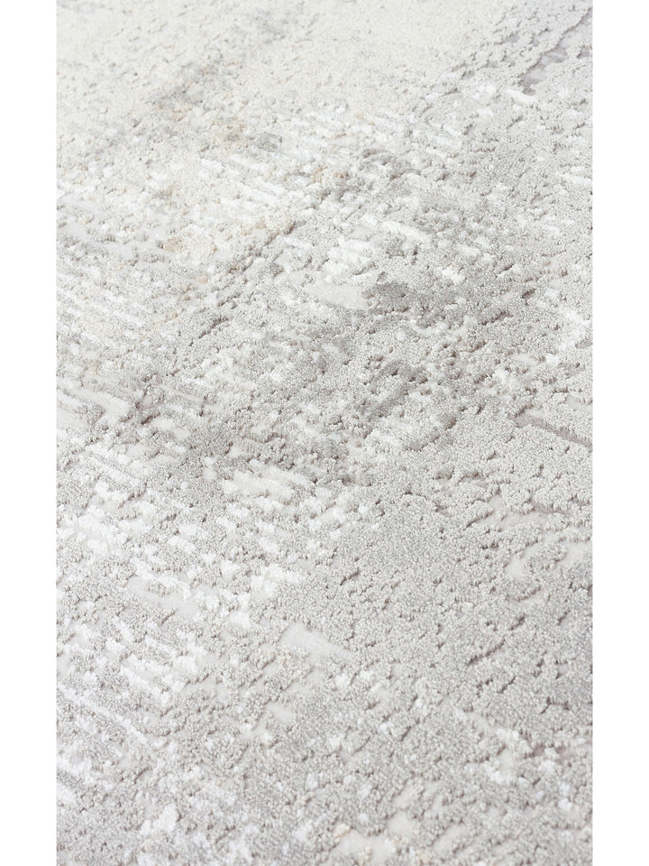 Tango Parlak Şık ve Modern Sıkı Dokuma Salon Halısı 01 CREAM BEIGE - Carpetdocia