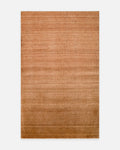 Brasilia Handmade Modern Simple Elegant TENCEL™ Special Black Loom Carpet PLAIN TERRACOTTA