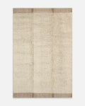 Casablanca 100% Wool Handcrafted Loop Pile Rug IVORY TAUPE