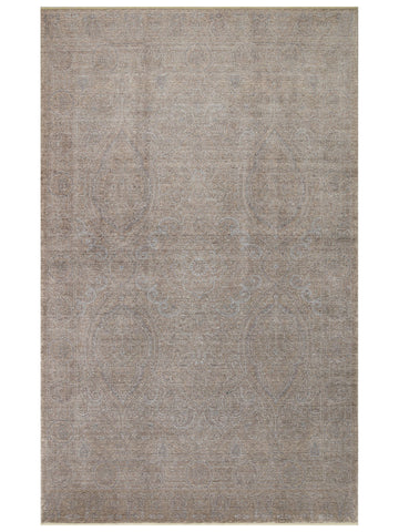 Çırağan %100 Naturel Özel Işıltılı El Emeği ile Özel Tezgahlarda Üretilen TENCEL™ Uşak Halısı 03 BEG - Carpetdocia