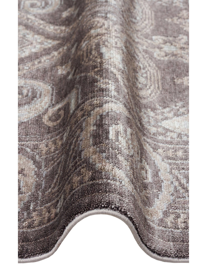 Çırağan %100 Naturel Özel Işıltılı El Emeği ile Özel Tezgahlarda Üretilen TENCEL™ Uşak Halısı 03 SMG - Carpetdocia