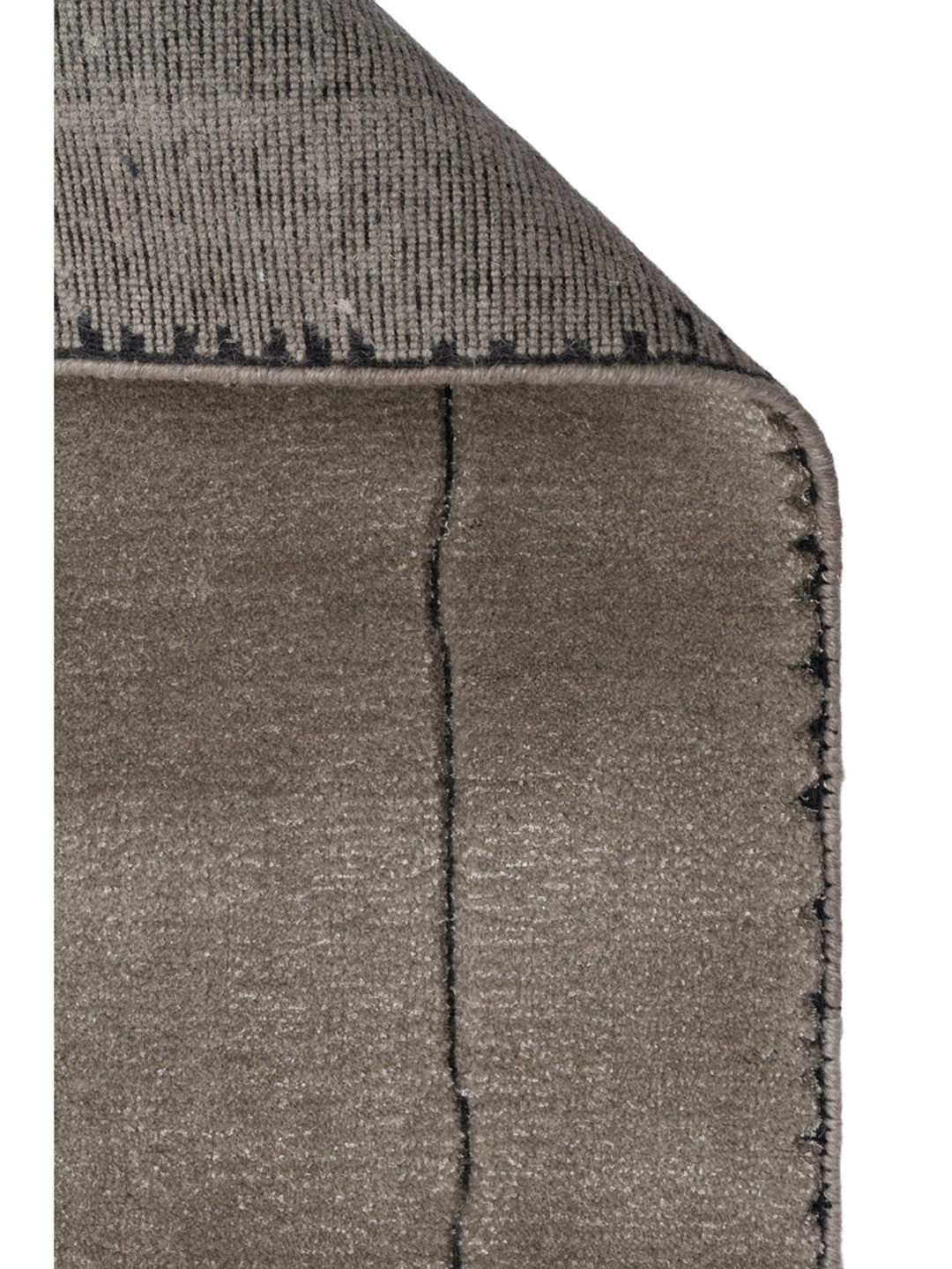 Dakar Series Wool Rayon and Polyester Blend Handwoven Rug GREY