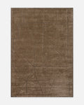 Dakar Series Wool Rayon and Polyester Blend Handwoven Rug TAUPE