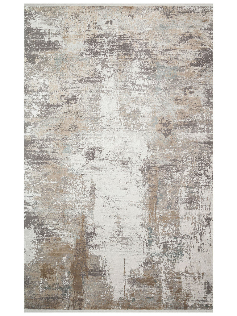 Tapis moderne élégant spécial scintillant de haute qualité à tissage serré pour salon, séjour, couloir 05 PIERRE