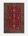 Göbeklitepe Series Handmade Black Loom Carpet Made with 100% New Zealand Wool Featuring Anatolian Motifs 01NAVRD