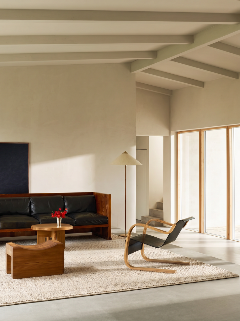Woolstar Tappeto a mano intrecciato con motivo Kazak 100% naturale per soggiorno, salotto, corridoio, ingresso J352 BEIGE