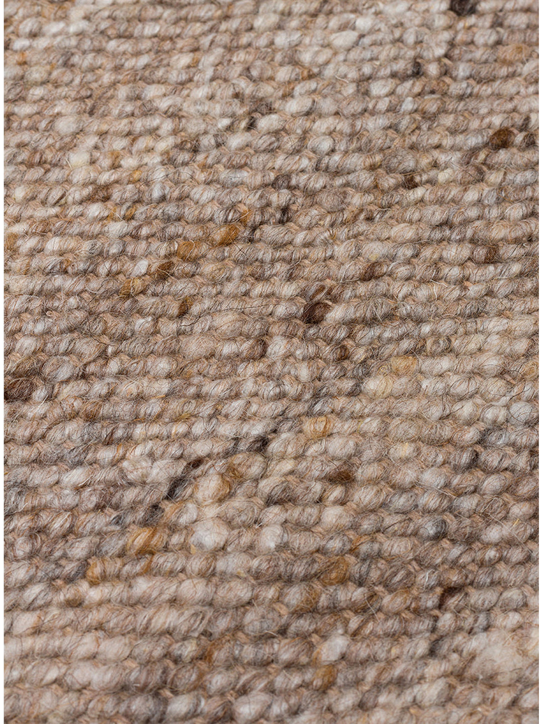 Jakarta Serie handgeknüpfter Teppich aus Wolle, Polyester und Baumwollmischung DARK STONE