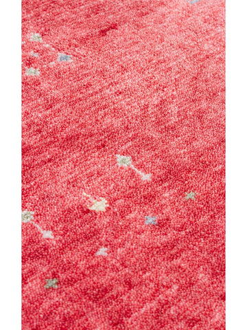 Oushak Carnaval 100% Natural Easy to Clean Handcrafted TENCEL™ Modern Uşak Carpet 06 RED Q