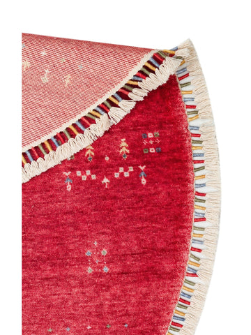 Oushak Carnaval 100% Natural Easy to Clean Handcrafted TENCEL™ Modern Uşak Carpet 06 RED Q