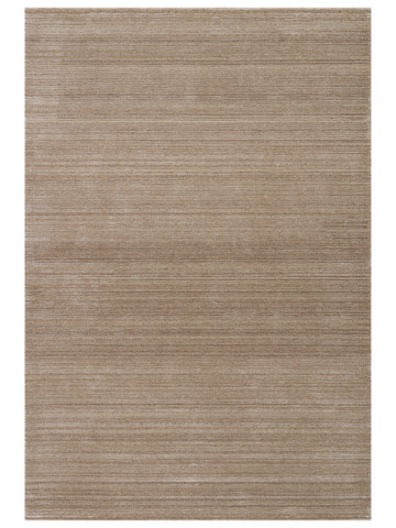 Tapis tissé à la main en mélange de laine et TENCEL™ série Palermo BEIGE