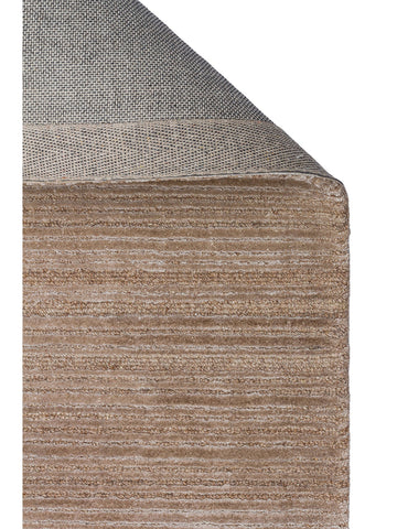 Tapis tissé à la main en mélange de laine et TENCEL™ série Palermo BEIGE