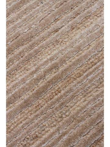 Tapis tissé à la main en mélange de laine et TENCEL™ série Palermo BEIGE