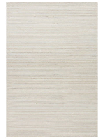 Tapis tissé à la main en mélange de laine et TENCEL™ série Palermo CREAM
