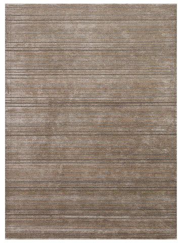 Tapis tissé à la main en mélange de laine et TENCEL™ série Palermo GREY