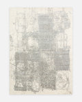 Tapis Palette série 100% laine naturelle, viscose, coton fait main style scandinave pour salon, séjour BEIGE GRIS