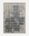 Tapis Palette série 100% laine naturelle, viscose, coton fait main style scandinave pour salon, séjour COALD