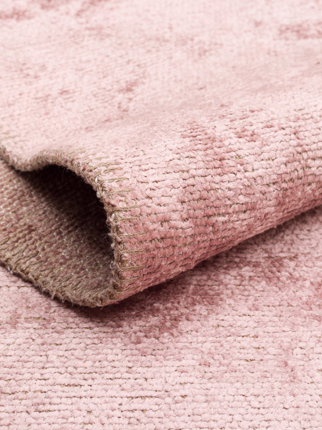 Ruggadocia Velora Pembe Düz Renk Halı detay