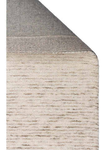 Tapis tissé à la main en mélange de laine et coton série Vienna LIGHT NATURAL