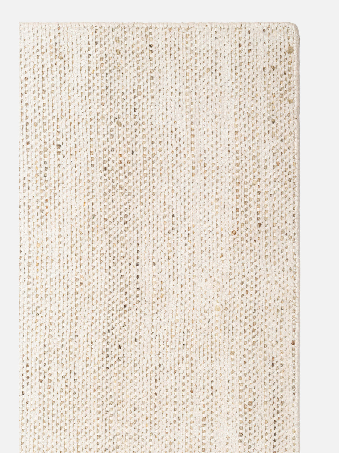 Kelly Serisi %100 Naturel Yün ve Viskon El Dokuma Salon Oturma Odası Yatak Odası Halı IVORY - Carpetdocia - görünüm 1